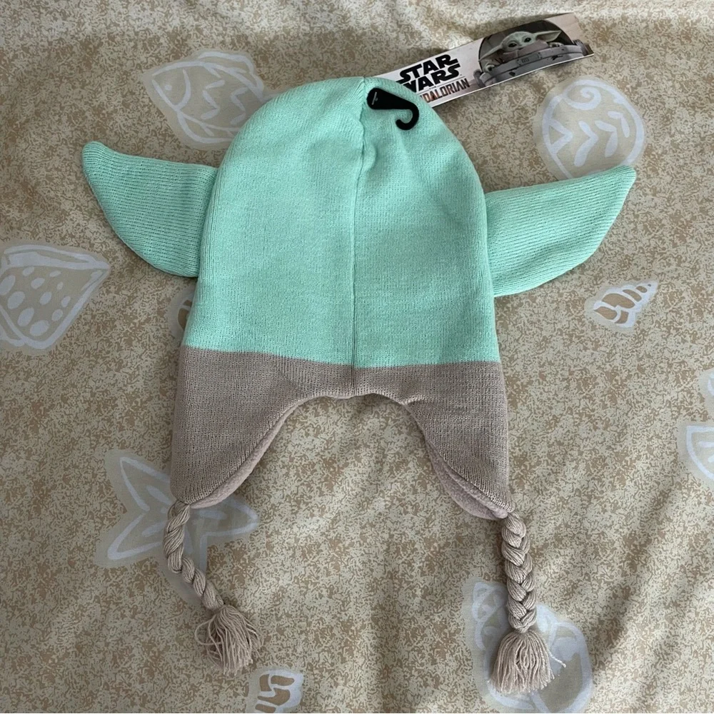 Kids Star Wars Baby Yoda Grogu Beanie Hat